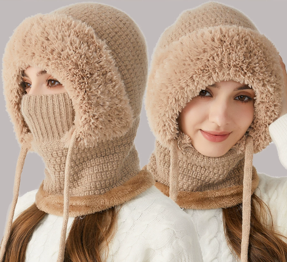 Fleeced Lined 3-in-1 Hat