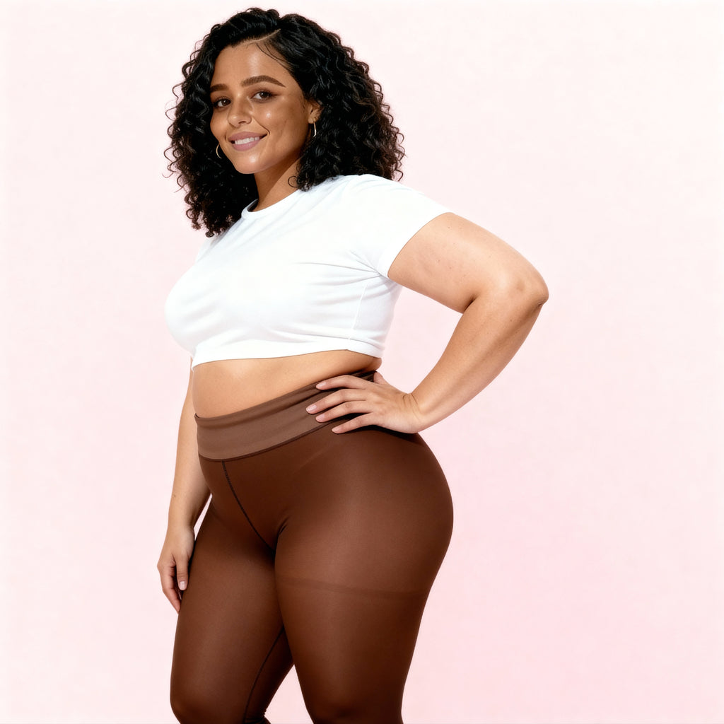 Fleece Lined Buttlifting Tights